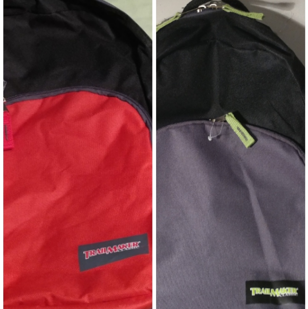 2 Trailmaker Classic 17" Backpack in Red or Grey